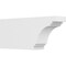 Ekena Millwork Standard Pescadero Architectural Grade PVC Rafter Tail, 5"W X 10"H X 24"L RFTP05X10X24PEC - alternate 1